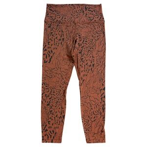 Lululemon Align High-Rise Pant 25" Camo Contour Copper Brown W5EY2S Sz 10